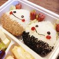 もんダラ's cooksnap of when they made キャラ弁 秋の栗ｻﾝおにぎり♪.
