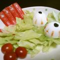 ♡ちー坊♡'s cooksnap of when they made ハロウィンに✿デビルフィンガーサラダ.