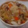 くっくのん's cooksnap of when they made 白菜と鶏ひき肉のあんかけうどん.