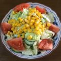 早起きまま's cooksnap of when they made レタスときゅうりで簡単サラダ.