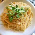オリーブゥ's cooksnap of when they made 材料３つ❤明太子パスタ.