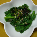 *☆ちぃ☆*'s cooksnap of when they made 菜の花 * 塩昆布和え.
