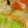 PePeたろー's cooksnap of when they made キャベツと柿のサラダ.