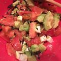 よめのはぴさん's cooksnap of when they made トマトとアボカドのクリームチーズサラダ.