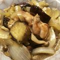 ♪おれんじ30♪'s cooksnap of when they made なすと鶏肉の照り焼き.