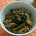 shinonyan's cooksnap of when they made 豚肉となすのごま味噌炒め.