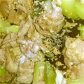 umeko0719's cooksnap of when they made 豚こま肉とほうれん草の卵とじ.