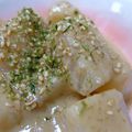 ジョンリークッカー's cooksnap of when they made 蕪の煮物❀白胡麻ソースがけ.