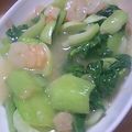 bewithyou's cooksnap of when they made ブロッコリーとエビの中華炒め.