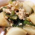 ほがら's cooksnap of when they made かぶの煮物（そぼろ煮）.