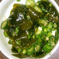 せんひこ's cooksnap of when they made わかめときゅうりの中華風.