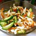 かほたくhy's cooksnap of when they made 簡単！　キュウリ＆ちくわのごま醤油和え.