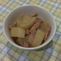 ラリー＆サラ's cooksnap of when they made 味染み大根とベーコンの洋風煮物★.