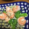 はぴらきまむ's cooksnap of when they made 簡単☆エビとブロッコリーのガーリック炒め.