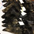 ショコラティあずさ's cooksnap of when they made 真っ黒！レンジで簡単『黒ごま八ツ橋』.