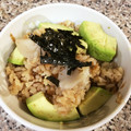 mogpoo's cooksnap of when they made ほっくり♪里芋とアボカドごはん.