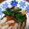 抹茶もつこ's cooksnap of when they made 簡単です！にんにくの芽とベーコンの炒め物.