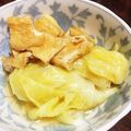 凹ポン's cooksnap of when they made 圧力鍋☆キャベツと油揚げの煮物.