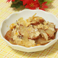 ぽっぽぺぺ's cooksnap of when they made さつま揚げと玉ねぎのふわふわ玉子煮.