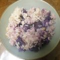 ニコりん♡'s cooksnap of when they made 秋の香り*紫芋ご飯.