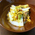 tomomani's cooksnap of when they made 蒸し白菜のおかか和え.