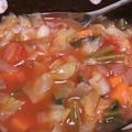 ユミミ★'s cooksnap of when they made 野菜たっぷりトマトスープ！.