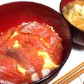 tortoga's cooksnap of when they made サーモンのヅケ親子丼♪.