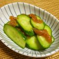 時花菜's cooksnap of when they made 簡単☆梅酢で酢の物、たたき梅？.