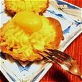 cloverkey's cooksnap of when they made さつまいもdeモンブラン☆プチタルト.