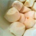 Gクミ's cooksnap of when they made 水につけるだけ！里芋の皮むき.
