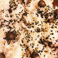 Piyorio's cooksnap of when they made 黒ごま　”むかご”　ごはん.