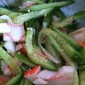 KSTake's cooksnap of when they made かにかまときゅうりの中華風サラダ.