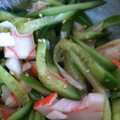 KSTake's cooksnap of when they made かにかまときゅうりの中華風サラダ.