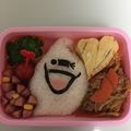 かなちゃん33's cooksnap of when they made 妖怪ウォッチ ウィスパー キャラ弁 簡単.