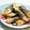赤い電話's cooksnap of when they made 長芋とお餅の明太マヨチー春巻き.