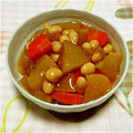 まあまま☆0403's cooksnap of when they made 大根と大豆のとろみ煮.