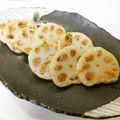 カルピネット's cooksnap of when they made レンコンのギョニソ詰め焼き♪.