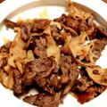 トクライ's cooksnap of when they made 牛肉と蓮根の梅炒め.