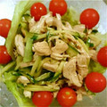 ceylon_woo's cooksnap of when they made ささみときゅうりの甘酢マヨ和え★.