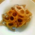 ボブナナ's cooksnap of when they made フライパンでごぼうとレンコンのきんぴら.