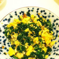 ホーデイ's cooksnap of when they made 簡単一品♡ほうれん草と卵の彩り和え.