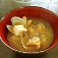 トリノオリンピック☆'s cooksnap of when they made あさりとたっぷりキャベツのみそ汁.