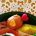 さーやgogo's cooksnap of when they made ストローだけで♪ハート柄ウインナー.