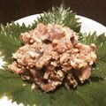 sachii0620's cooksnap of when they made 切ってまぜるだけ！簡単！鯵のなめろう.