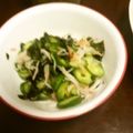サトモユリア's cooksnap of when they made 胡瓜わかめカニカマ＊らくちん酢の物.