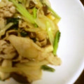 サトモユリア's cooksnap of when they made 小松菜と豚肉のオイスター炒め.