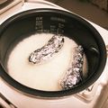 かにゃす's cooksnap of when they made ほくほくサツマイモ炊飯器バージョン☆.