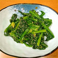 きのこの街's cooksnap of when they made ほうれん草の簡単ごま和え.