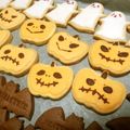 ♥みかママ♥'s cooksnap of when they made ハロウィンクッキー☆アイシング.