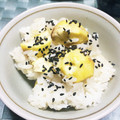 モモあき's cooksnap of when they made 秋限定♪炊飯器におまかせ！簡単栗ご飯.